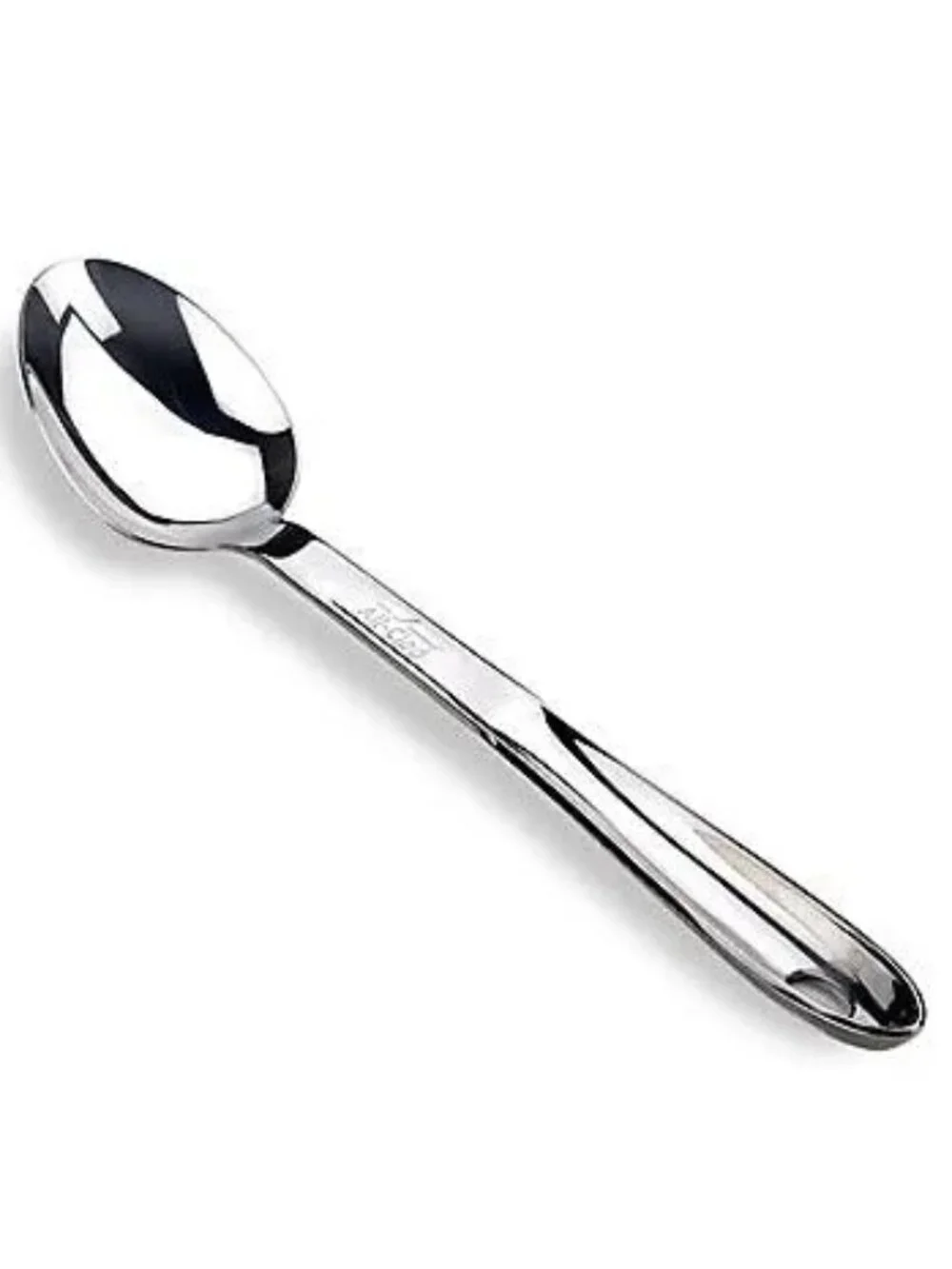 ALL CLAD Large 13in. Stainless Steel Slotted Serving Spoon NWT